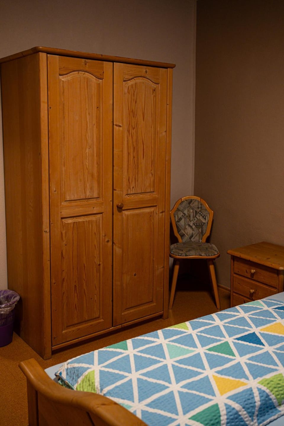 Bed, Photo of the whole room, Bedroom, wardrobe