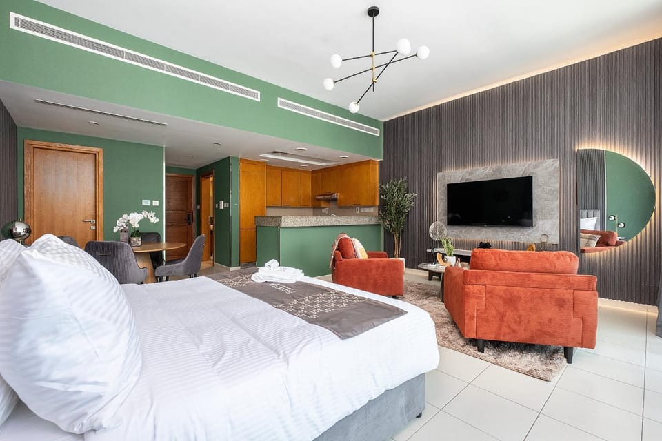 Living room, Bedroom