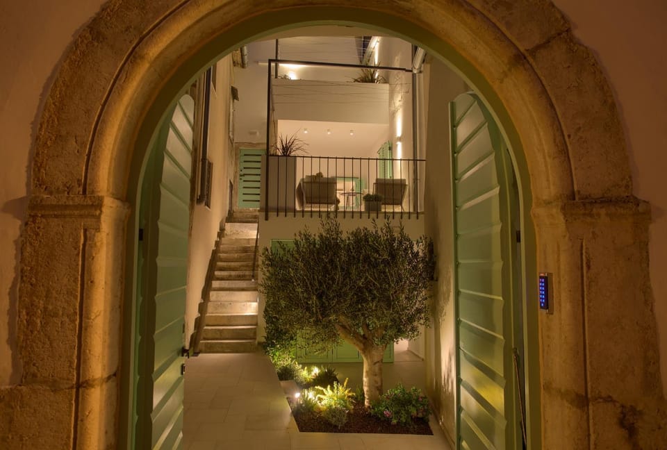 Night, Garden, Garden view