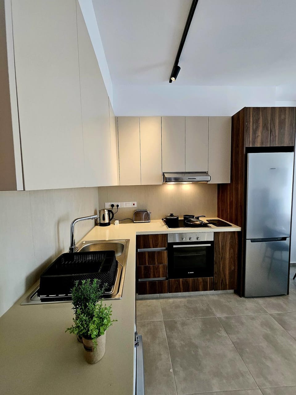 Property building, kitchen