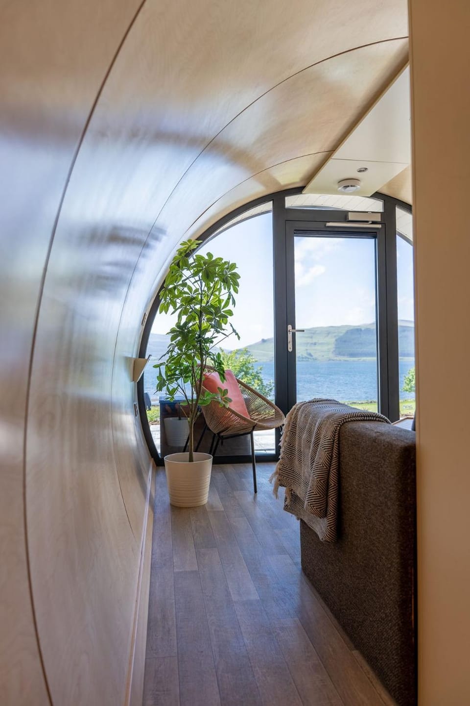 Property building, Living room, Sea view