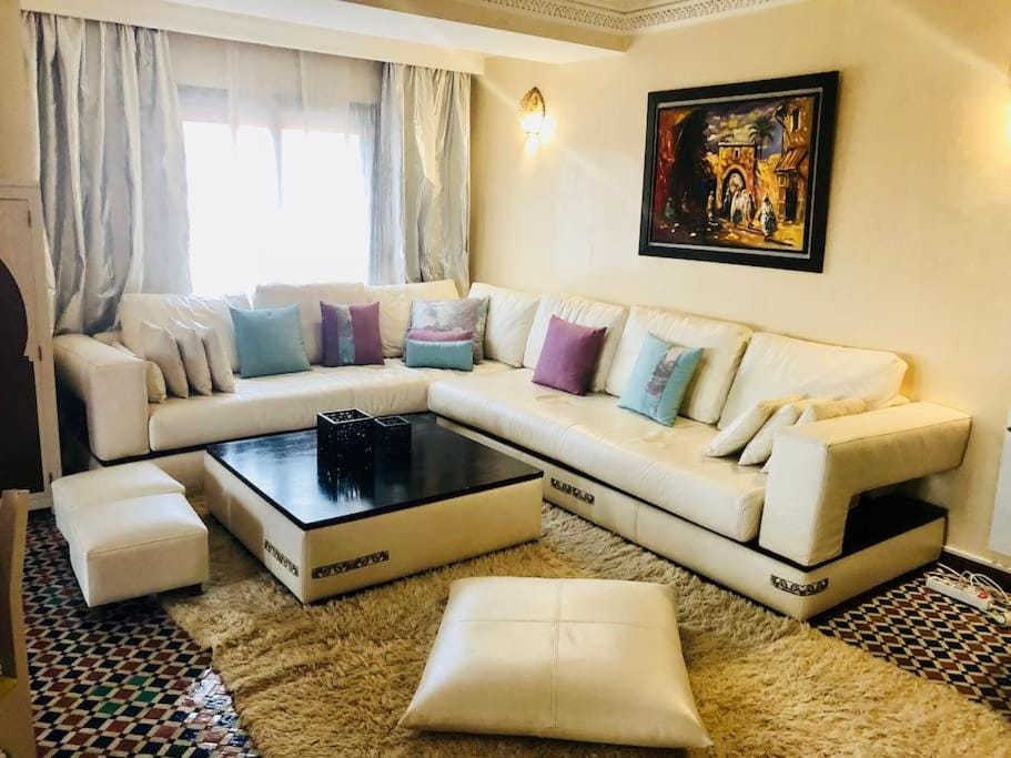 Authentic Moroccan Apartment in the Heart of Gueliz with 3 Bedrooms Apartment in Marrakesh
