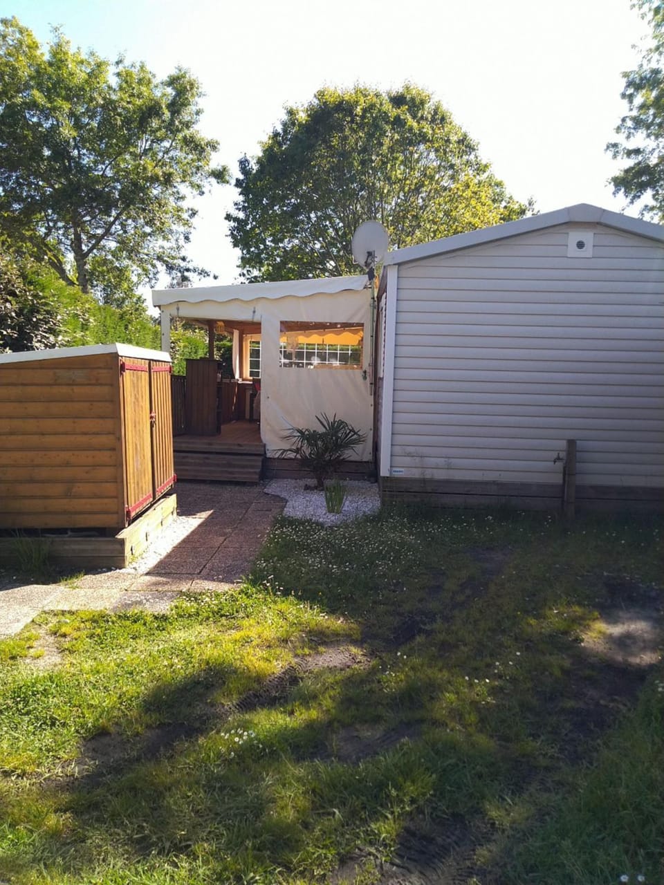 Property building, Garden, Garden view