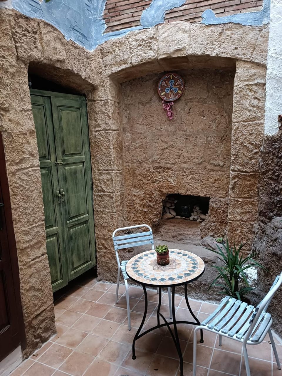 Patio, Patio, Inner courtyard view