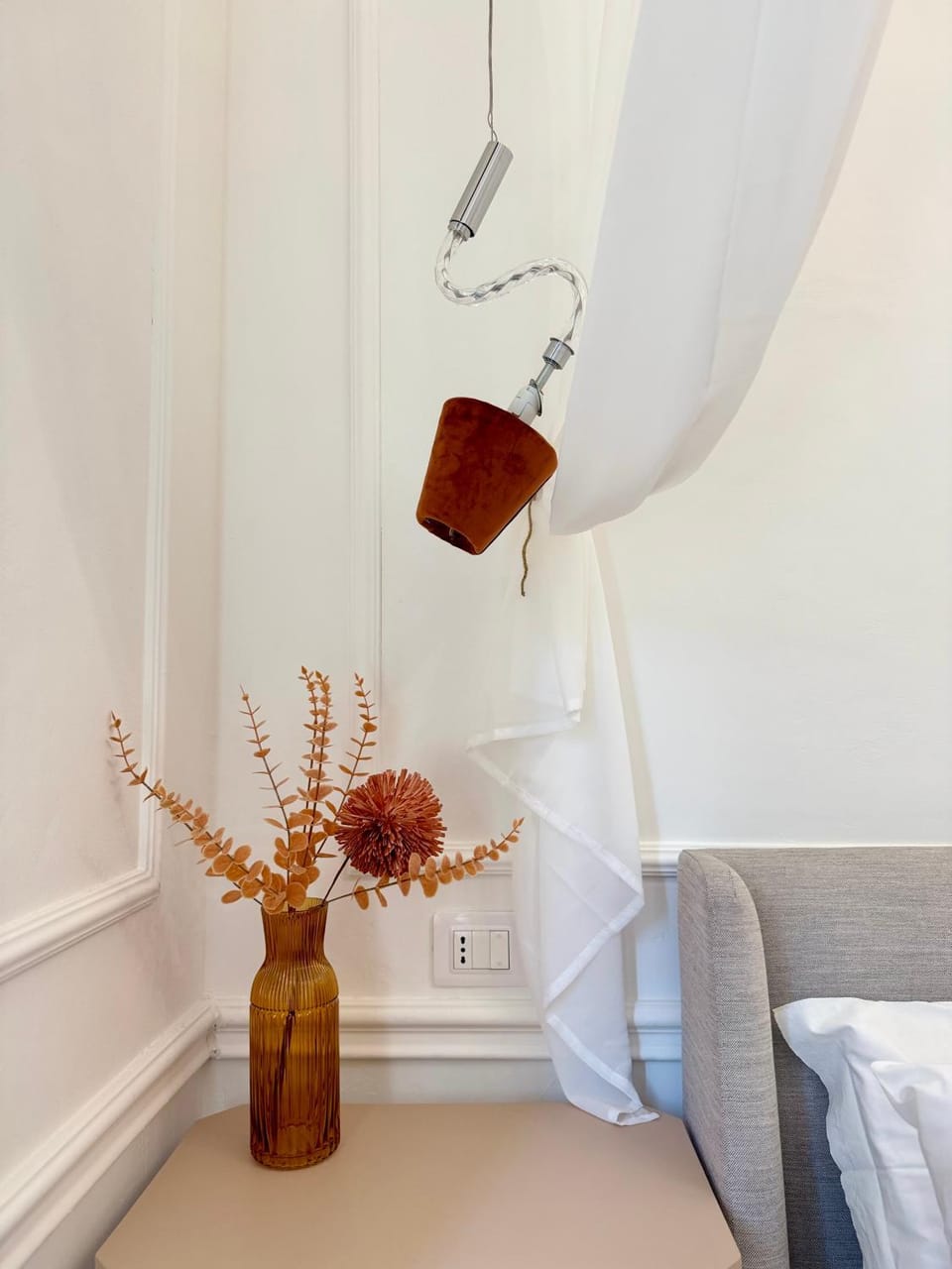 Bed, Decorative detail, Bedroom