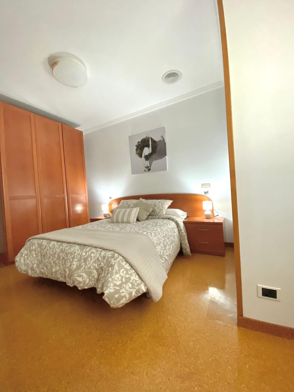 Bed, Photo of the whole room, Bedroom, wardrobe