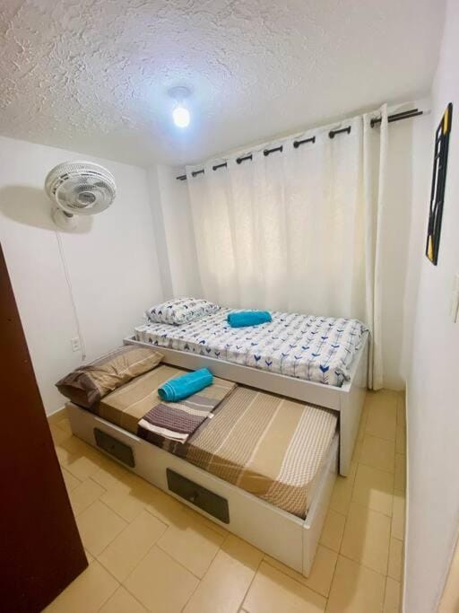 Bedroom, fireplace