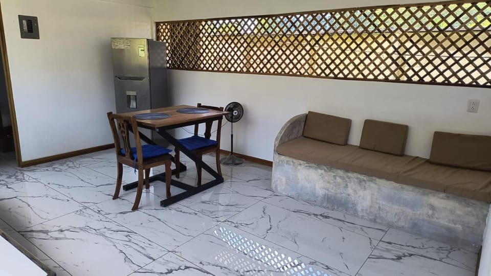 Living room, kitchen