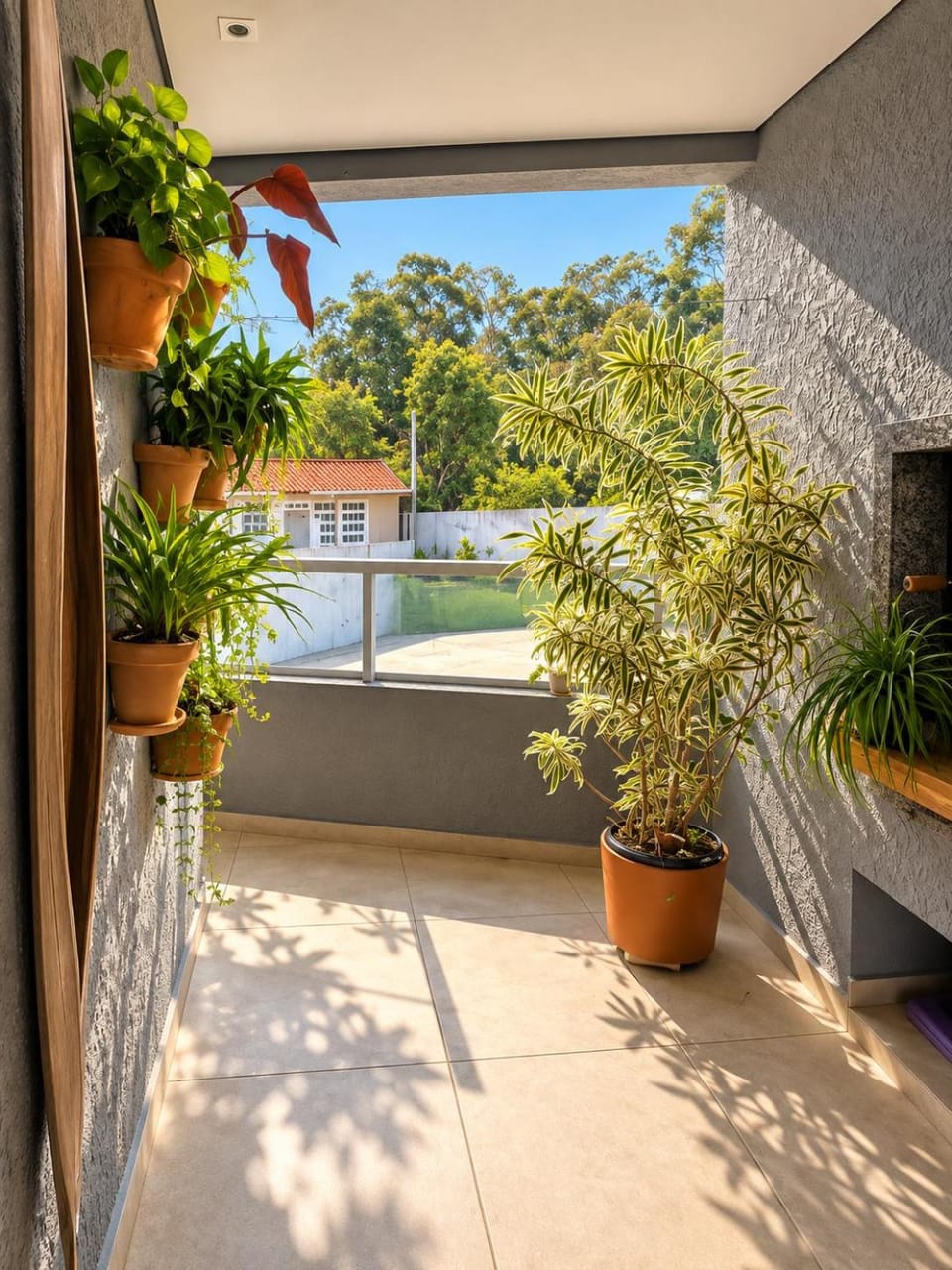 BBQ facilities, Garden, Balcony/Terrace