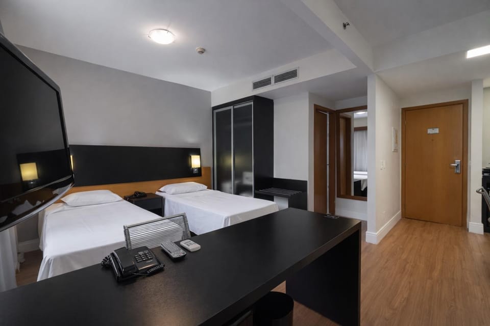 Flat 5 min Metrô Paraíso Av Paulista Apartment in Sao Paulo City