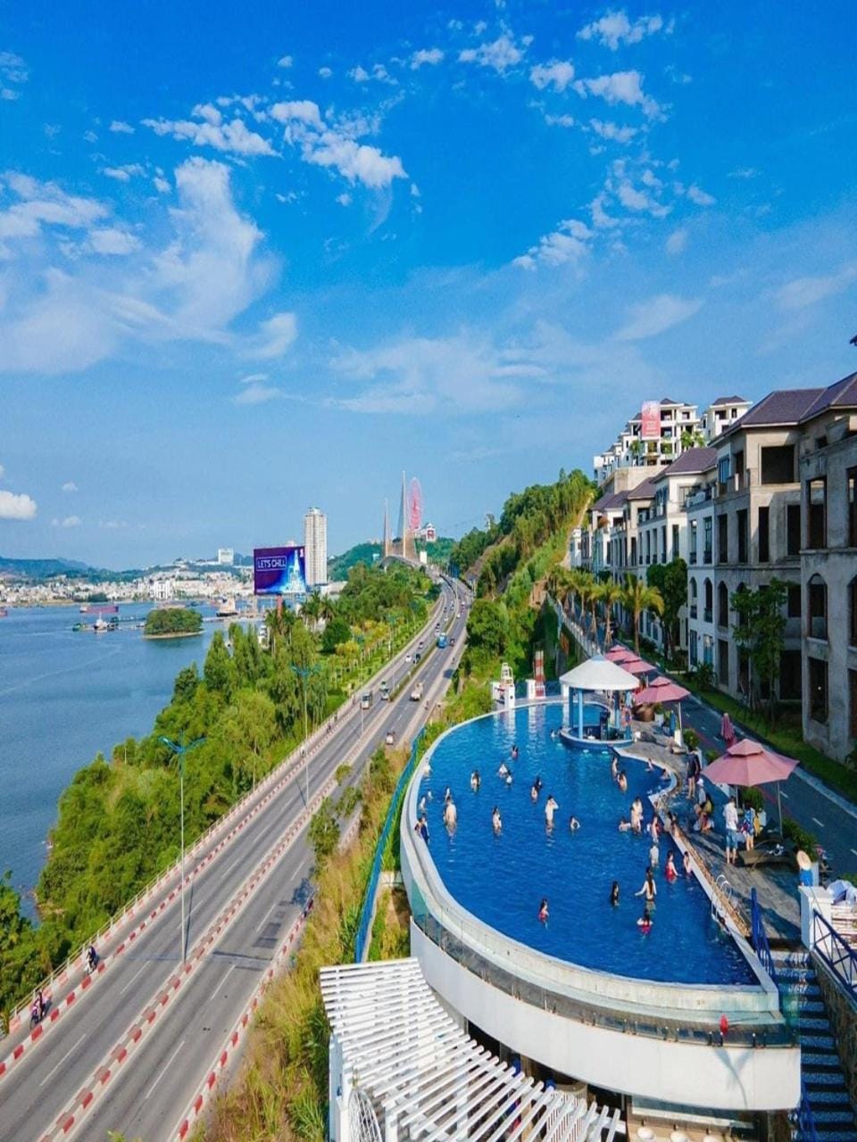 Neighbourhood, Natural landscape, Bird's eye view