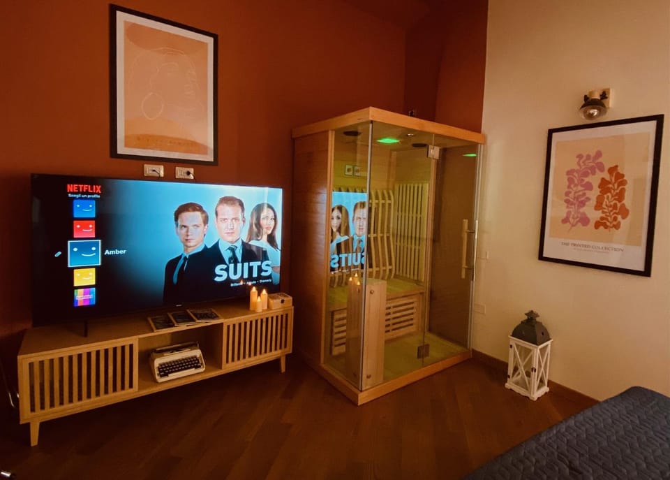 Sauna, TV and multimedia