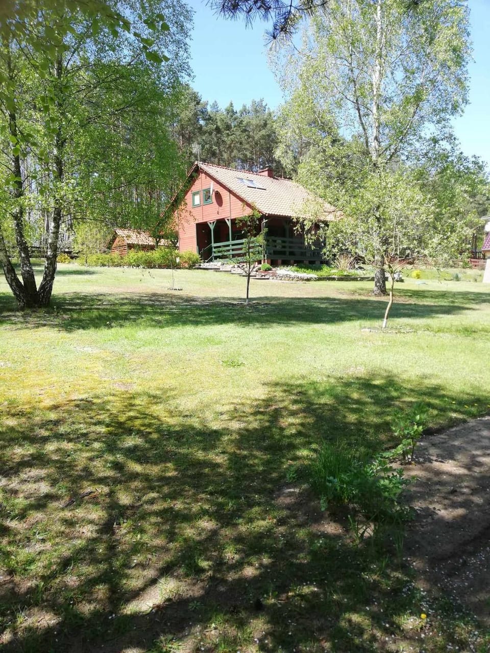 Domek letniskowy Pod brzozami Pszczew House in Poland
