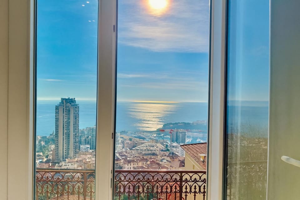 Panoramic Sea & Monaco View 2-Room Apartment in Monaco