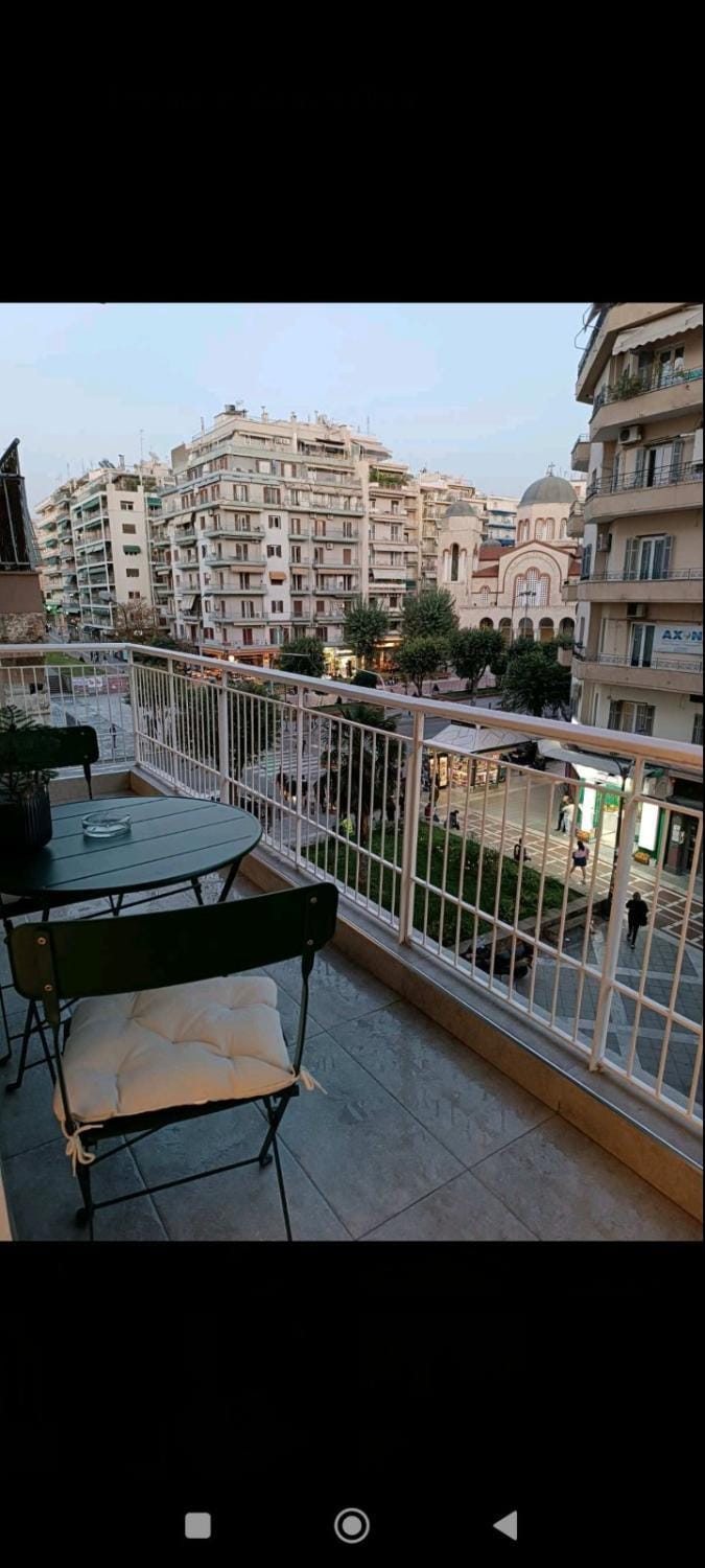 Property building, Patio, View (from property/room), Balcony/Terrace, City view