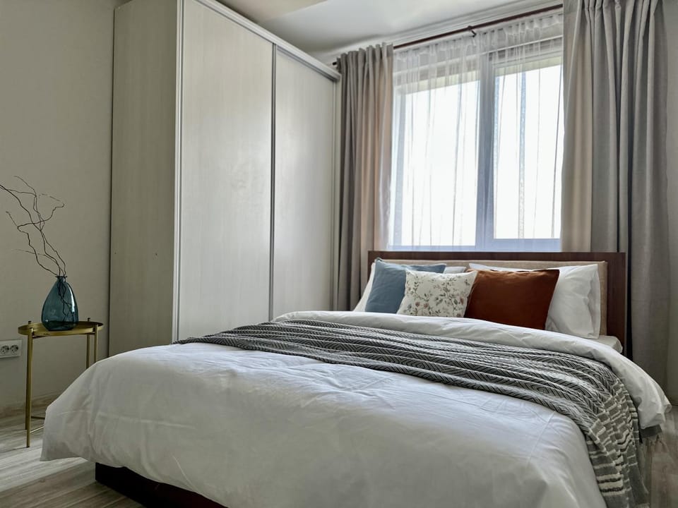 Bed, Bedroom, wardrobe