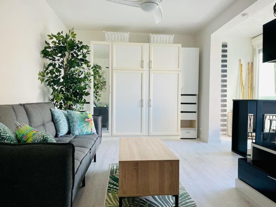 Living room, fireplace, wardrobe