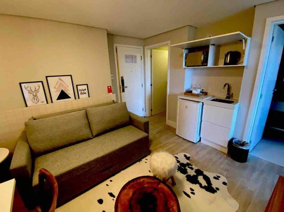 Apto em Campos do Jordão - Resort & Spa Carpe Dim - 5 pessoas Apartment in Campos do Jordão
