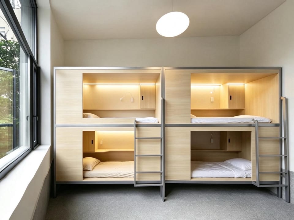 Bed, bunk bed