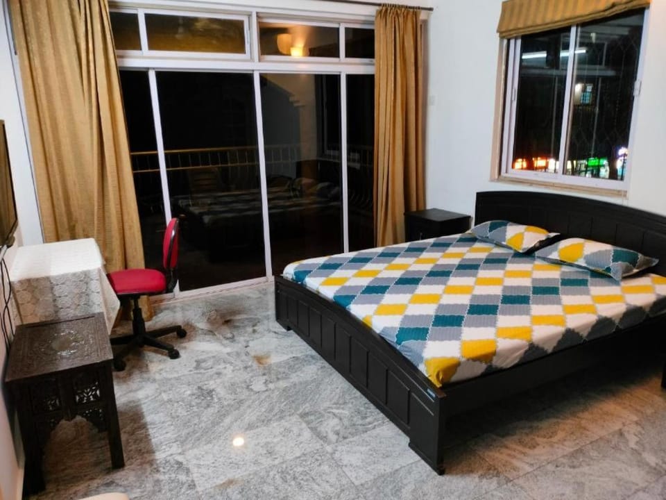 Bed, Night, Bedroom