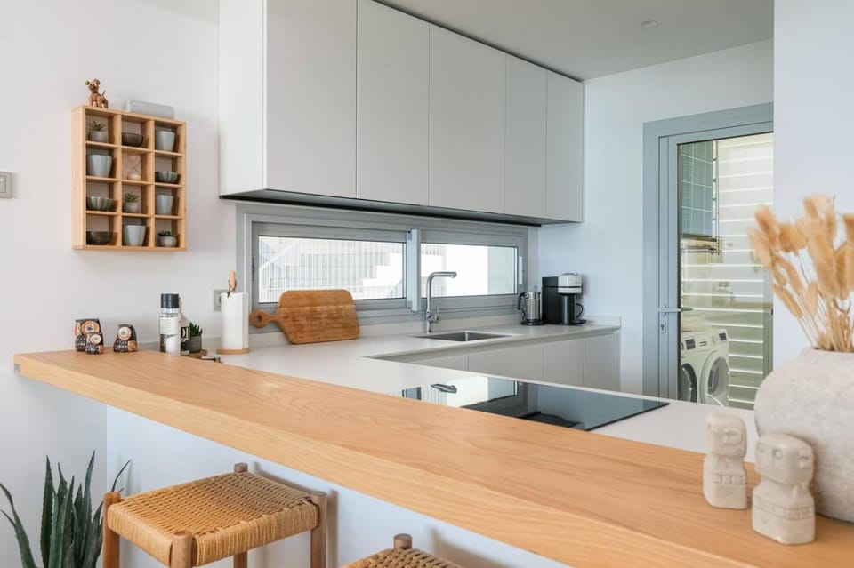 dishwasher, minibar, stove, washing machine, kitchen
