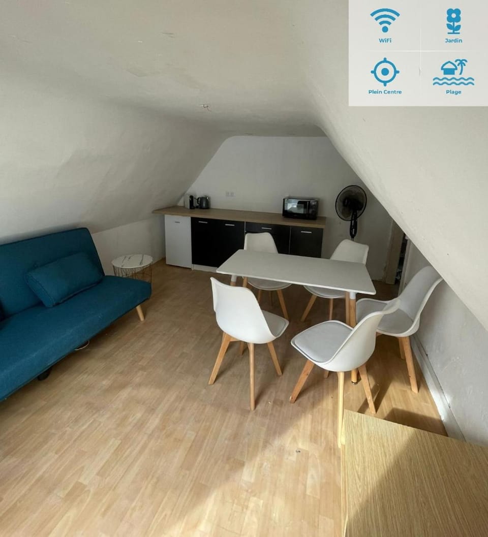 200 m plage - Rue piétonne à 300 m - jardin Apartment in Berck