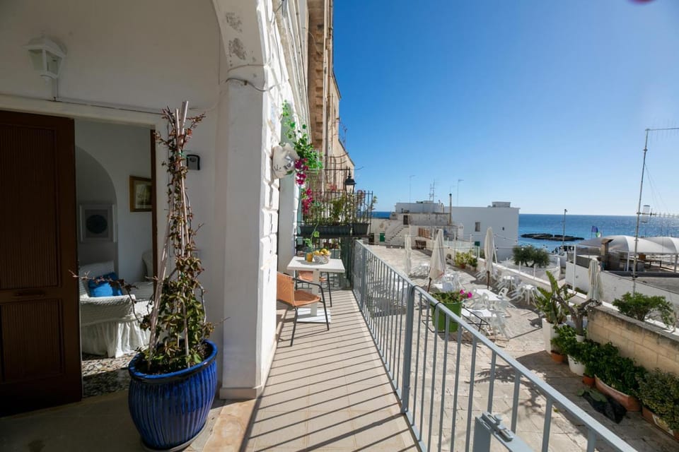 Property building, Patio, Day, Natural landscape, View (from property/room), Balcony/Terrace, Balcony/Terrace, Sea view