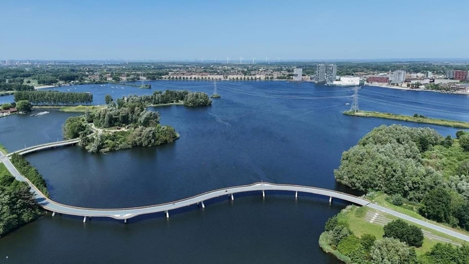 Ecolodge Almere with private outdoor terrace & beach Bed and Breakfast in Flevoland, Netherlands