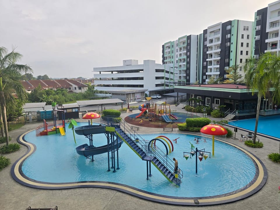Day, Children play ground, Aqua park, Evening entertainment, Pool view, Swimming pool