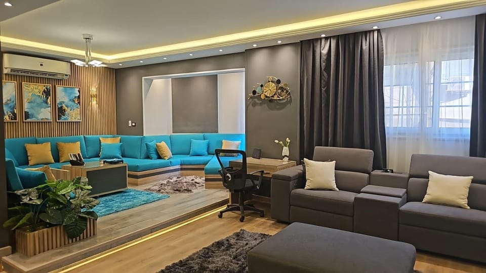 Luxury partial Nile view Maadi Cairo apartment شقة فاخرة إطلالة جزئية على النيل بالمعادي القاهرة Apartment in Cairo Governorate