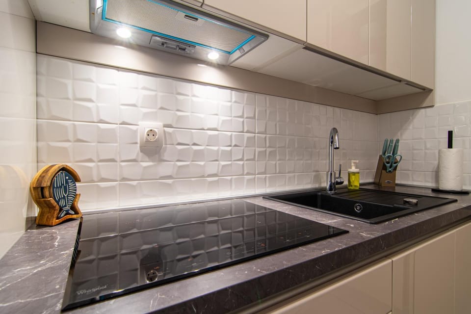 Kitchen or kitchenette, dishwasher, heating, internet, oven, stove, kitchen