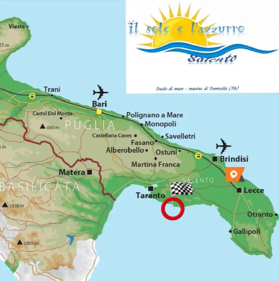 Il Sole e l'Azzurro House in Province of Taranto