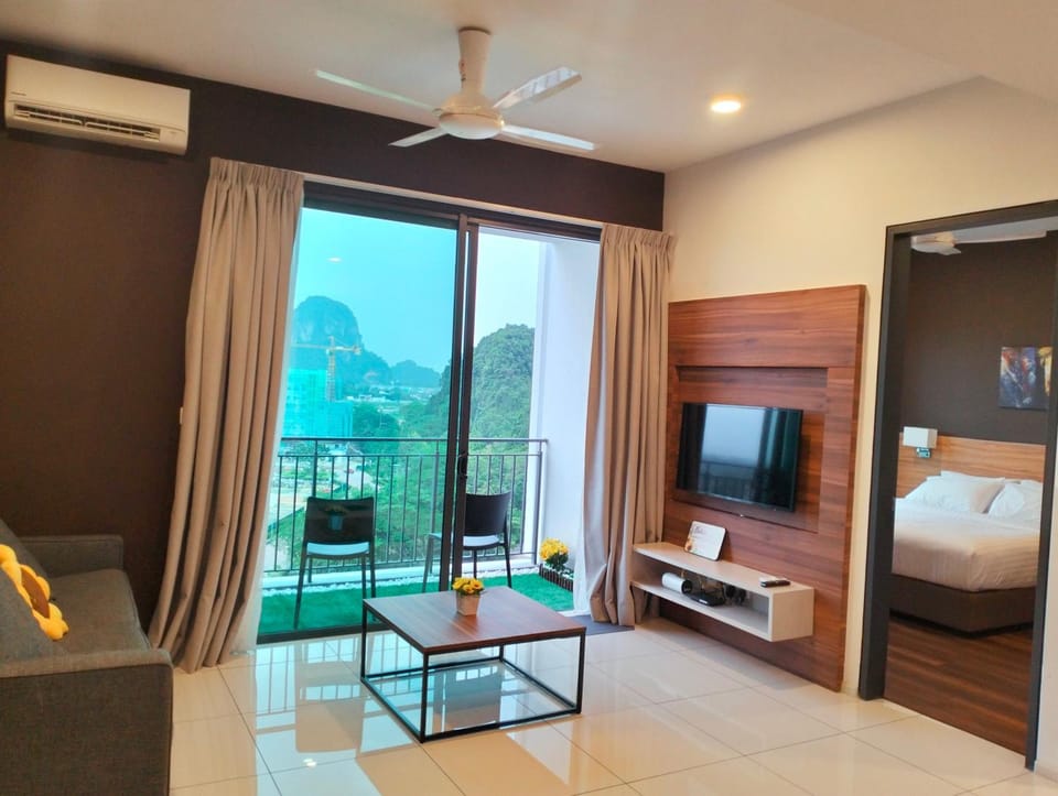 Lost World of Tambun, Sunway Onsen Studio, 1BR, 2-4pax Apartment in Perak