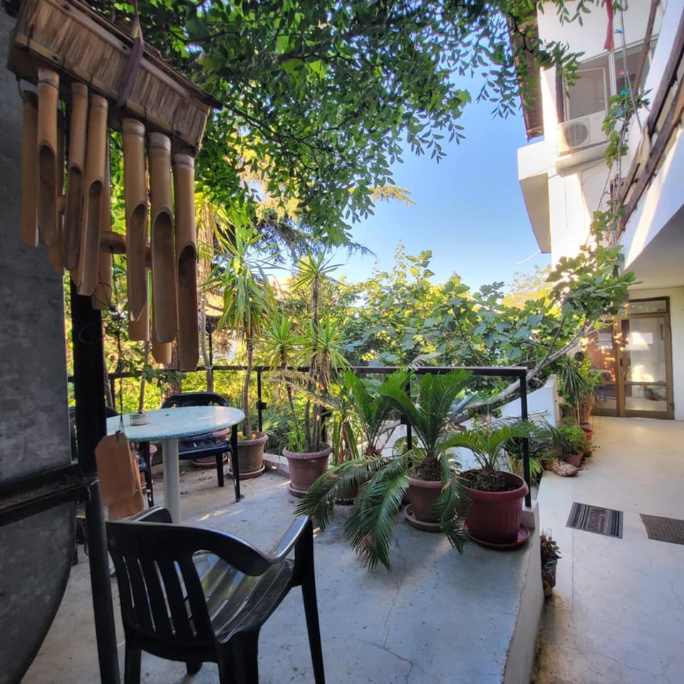 Patio, Balcony/Terrace, Garden view