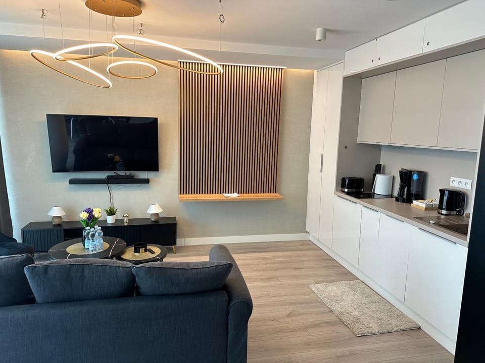 Kitchen or kitchenette, Living room