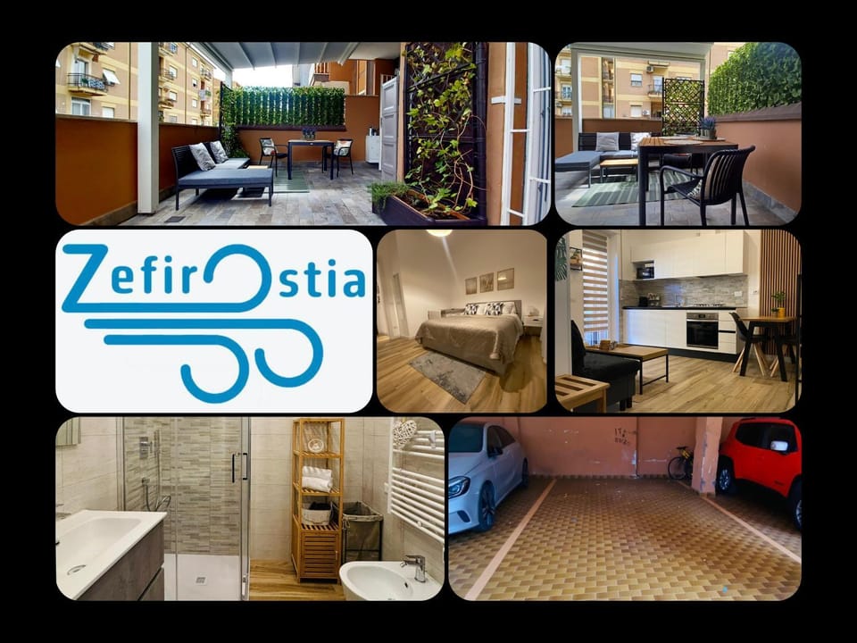 ZEFIRO OSTIA-Free parking & Terrace Apartment in Ostia