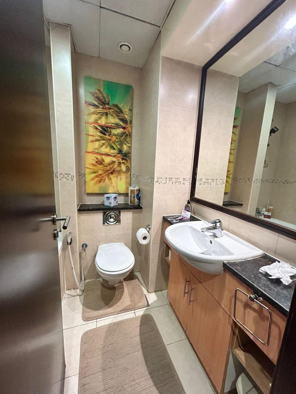 Shower, Toilet, Bathroom, towels