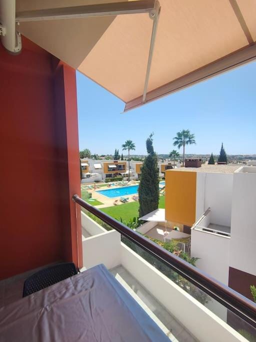 Patio, Pool view