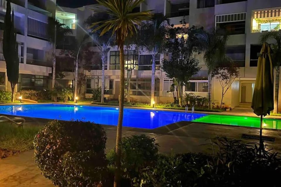 Best appartement pools view at Mansouria Apartment in Casablanca-Settat