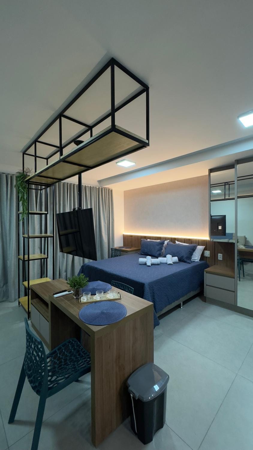 Blue Nest Studio Apartment in Goiania