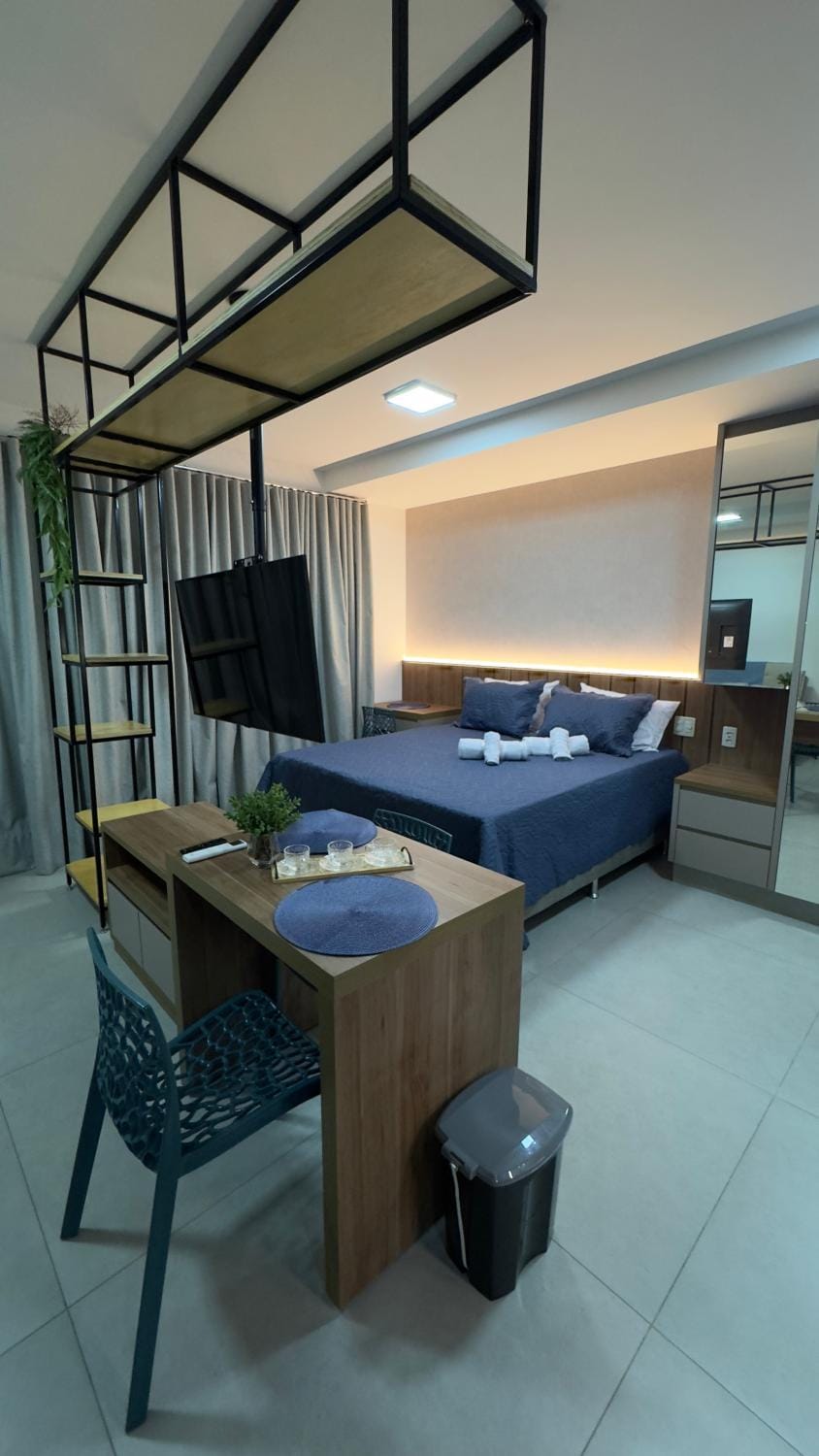 Blue Nest Studio Apartment in Goiania