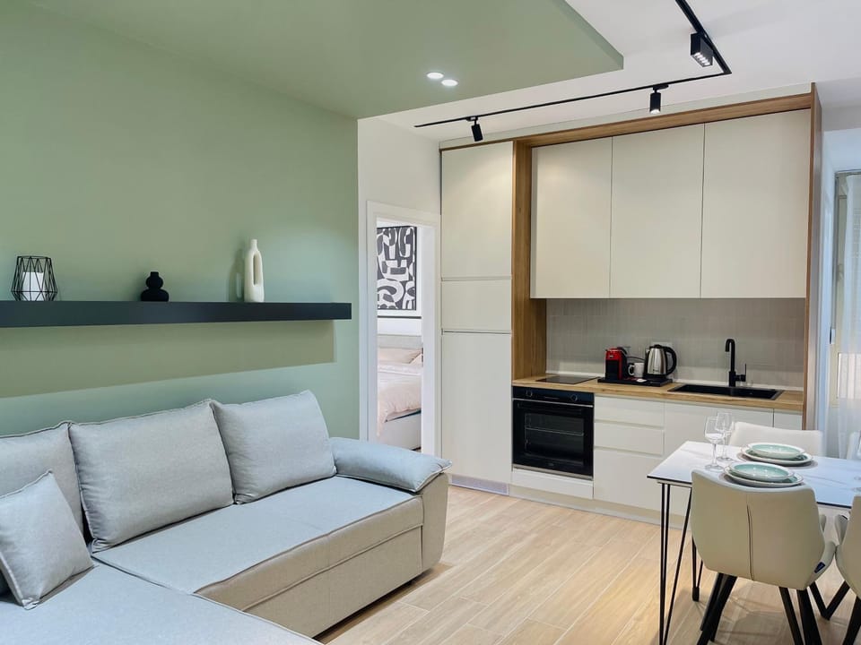 Coffee/tea facilities, Kitchen or kitchenette, Living room, Seating area, Dining area, pet friendly, stove