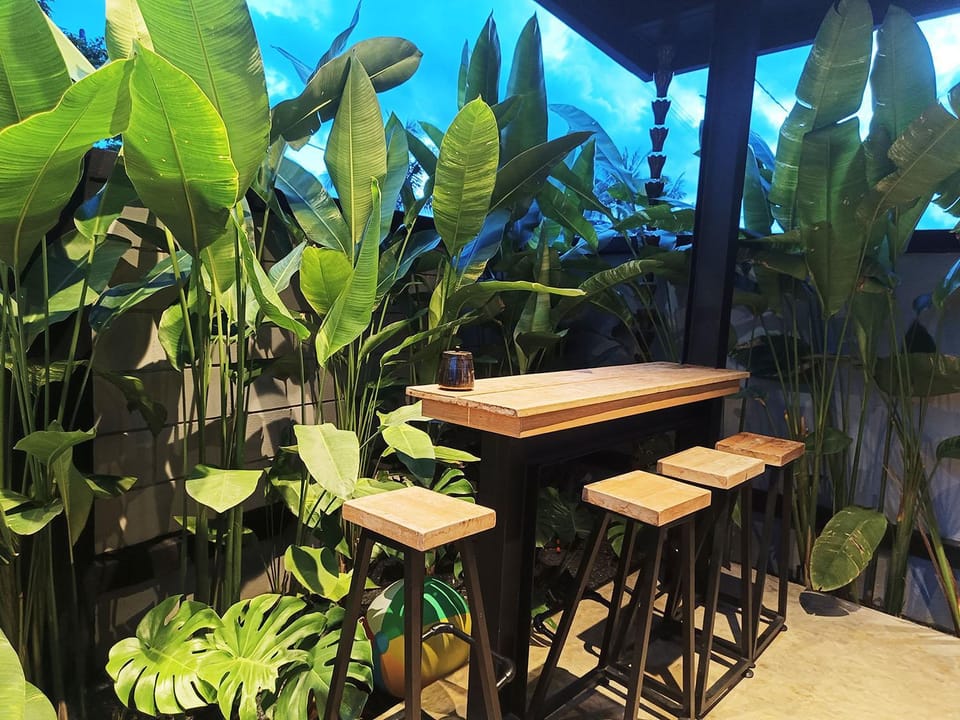Patio, Garden view