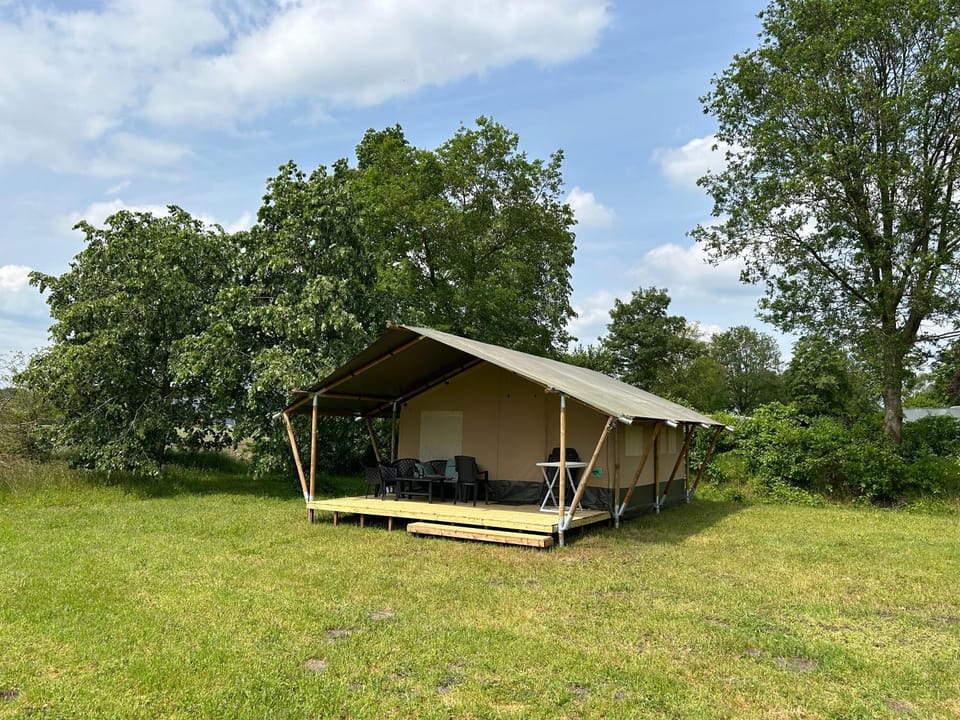 Safaritent voor 6 personen Luxury tent in Drenthe (province)