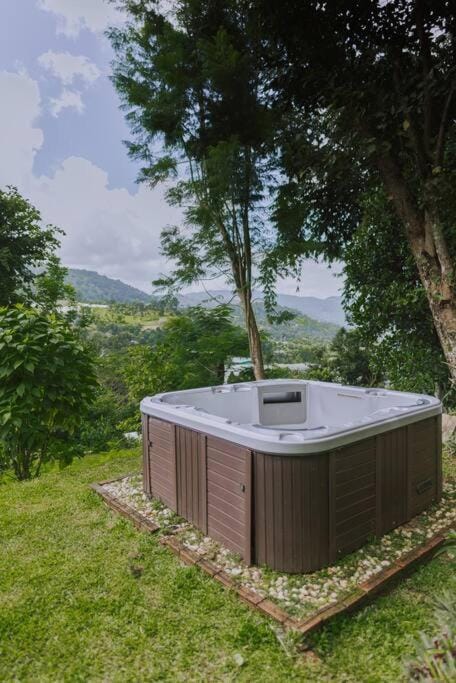 Natural landscape, Hot Tub, Hot Tub, Mountain view