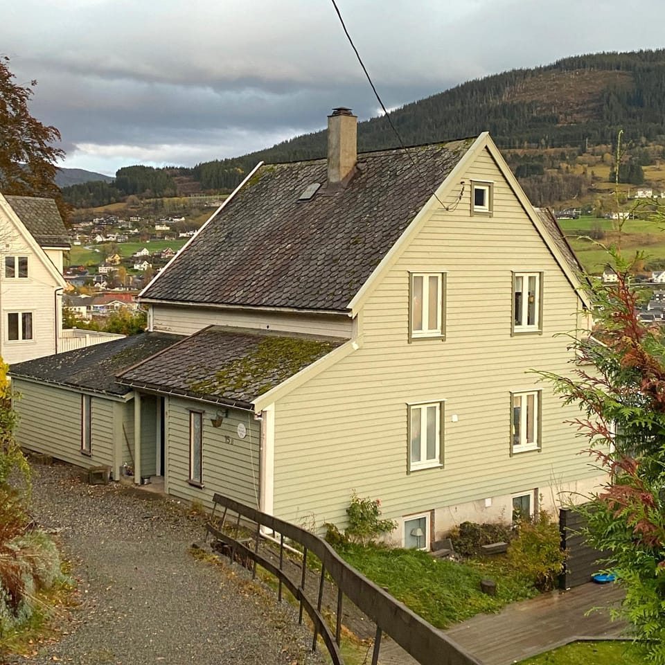 Property building, Natural landscape, Mountain view