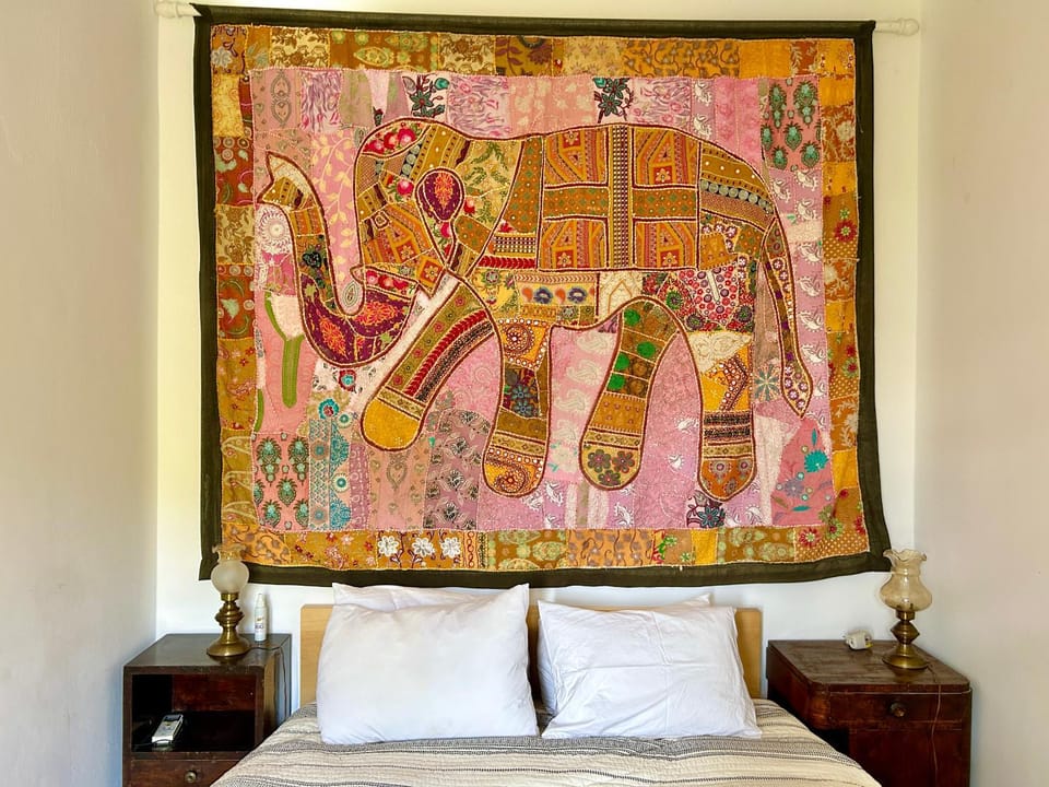 Bed, Decorative detail, Bedroom