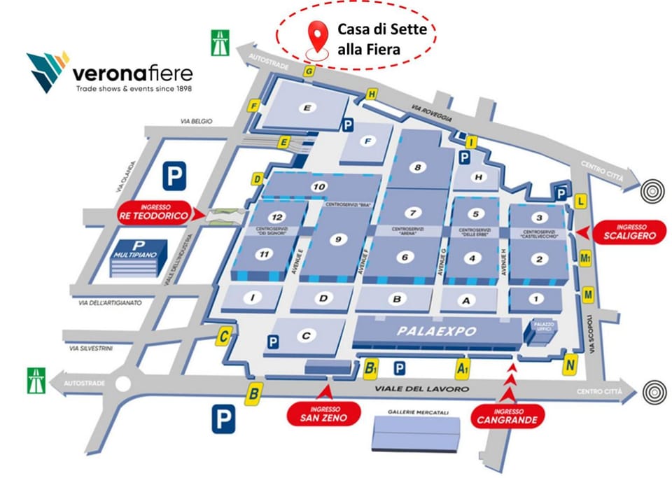 Casa di Sette alla Fiera Apartment in Verona