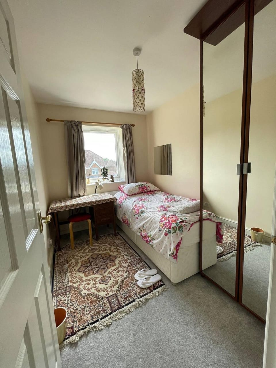 Bed, Photo of the whole room, Bedroom, towels, wardrobe