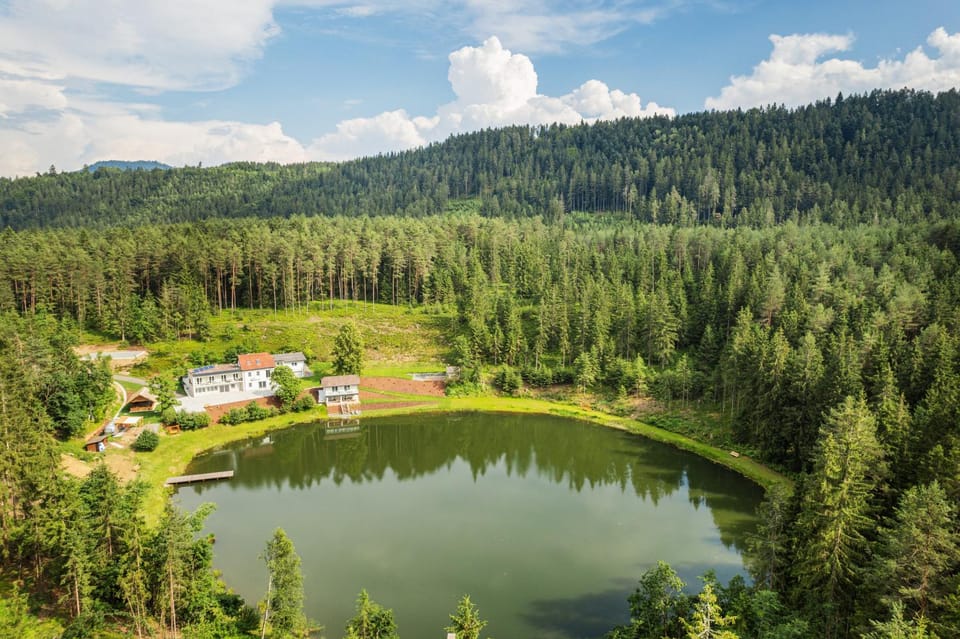Property building, Day, Lake view
